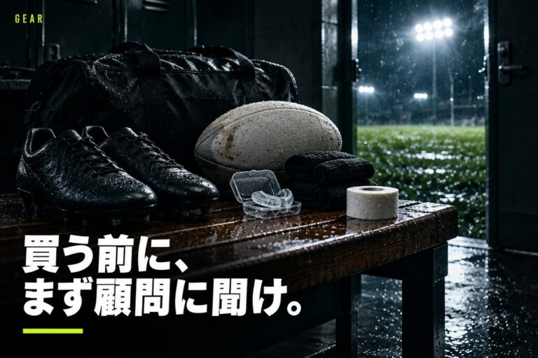 ラグビー部の入部準備リスト｜初日に必要な物・後でいい物と、予算1万・2万・3万円の揃え方