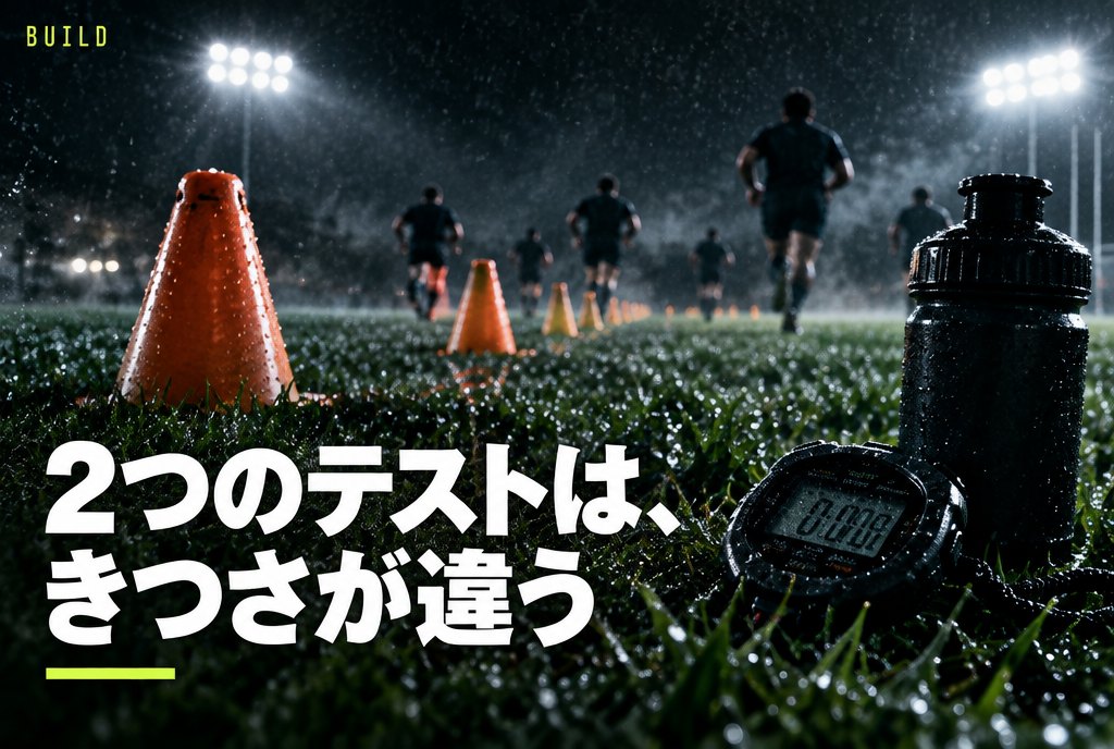 ラグビーの体力テスト「ブロンコ」「ヨーヨー」とは｜やり方と、走力の測り方の違い