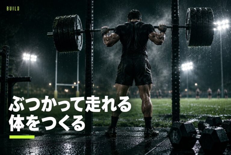 ラガーマンの筋トレ｜リーグワンのトレーニング環境と、自宅・ジムでできるFW・BK別メニュー