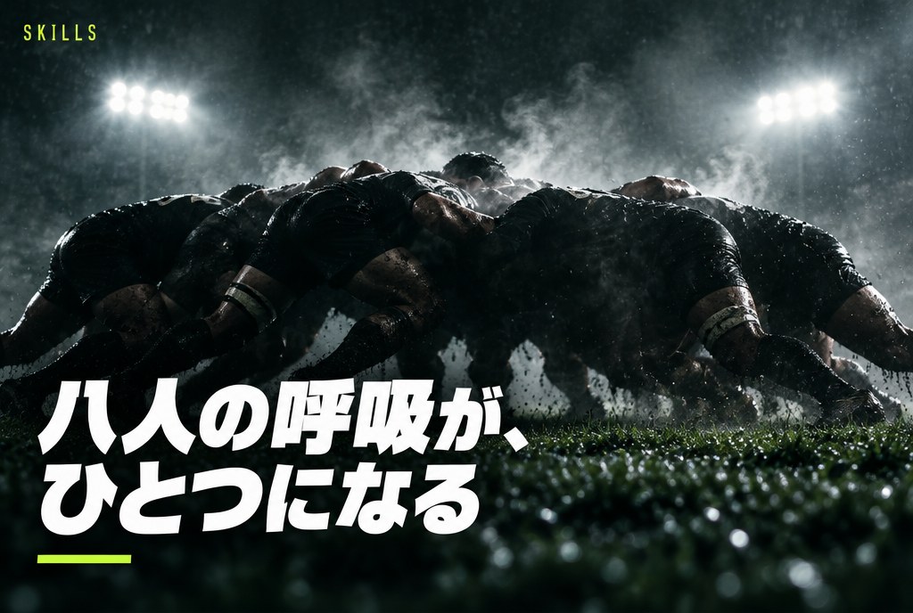 スクラムの組み方|バインド・ヒット・押しの基本と“首を守る”姿勢を元ラガーマンが解説